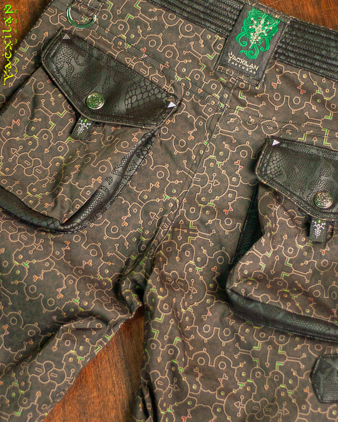 Flying Short Men / Twill Fake Leather Patches - REBIRTH OF IKARO BOA